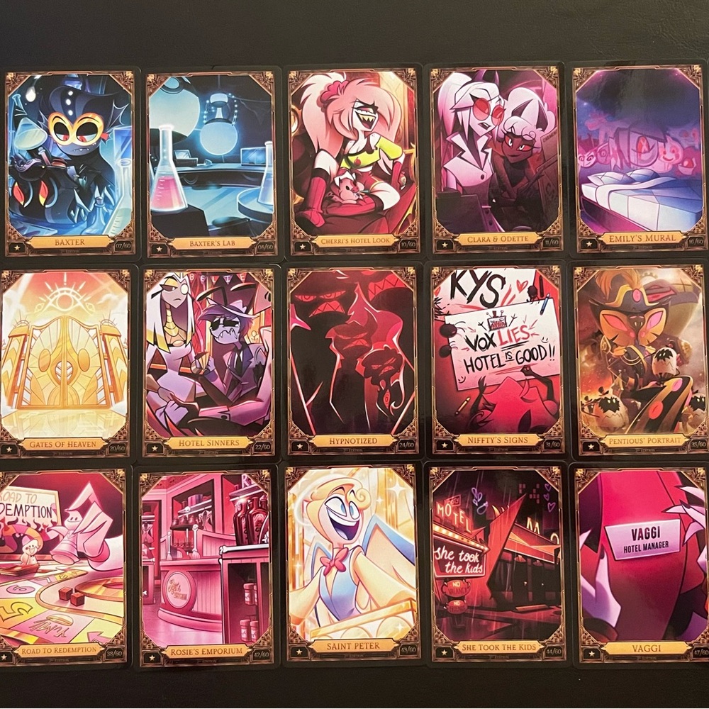 Hazbin Hotel Season 2 Lot of  Common Cards NM